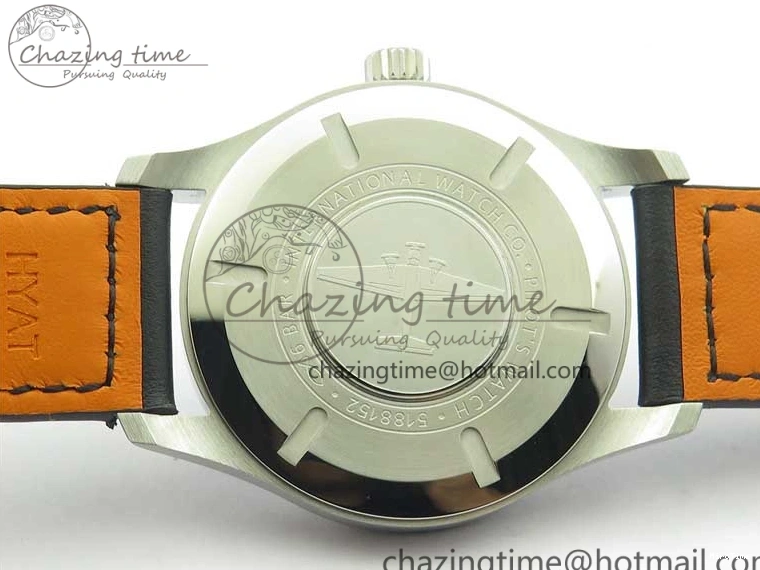 MIROTIME 0226 MARK XVIII IW327002 SS FKF 1:1 Best Edition White Dial On Black Leather Strap Affordable 7121